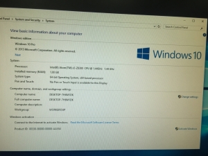 UP board Windows 10 Pro 64 bit installation